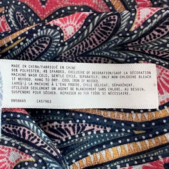 Free Press Swim Beach Kimono Cover Up Size S - Picture 6 of 6